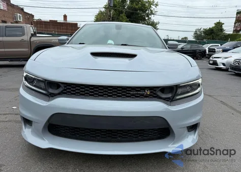 2021 Dodge Charger Scat Pack Rwd из США, поврежденный, VIN 2C3CDXGJXMH581053